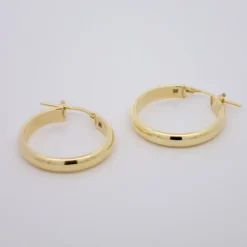 Pendientes Aros Plata Dorada 24mm*Eguzkilore New
