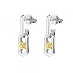 Pendientes Bayona Largos Plata*Eguzkilore