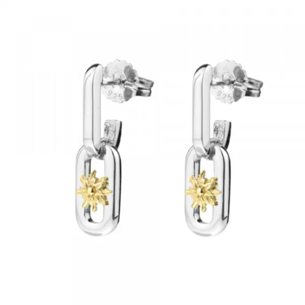Pendientes Bayona Largos Plata*Eguzkilore
