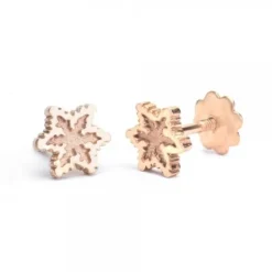 Pendientes Bebé Oro Rosa 5mm*Eguzkilore Clearance