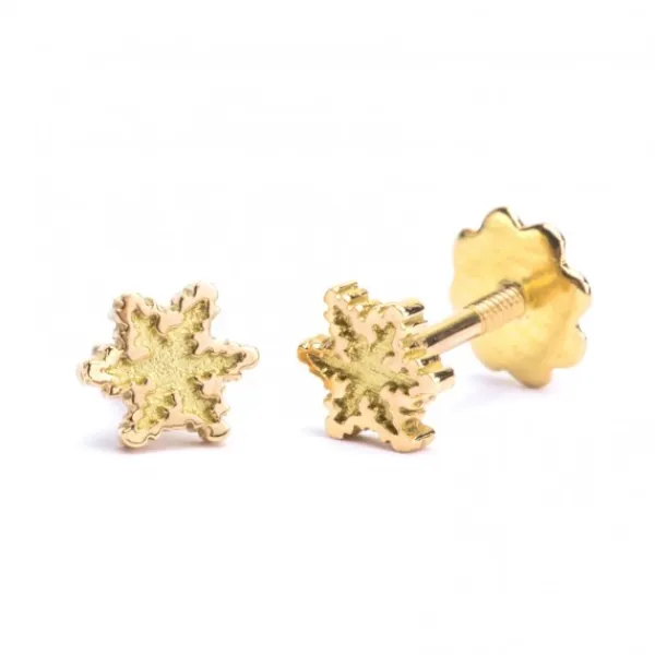Pendientes bebé Oro 5mm*Eguzkilore