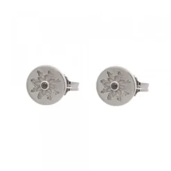 Pendientes Black Rutenio y Circonita Negra*Eguzkilore Sale