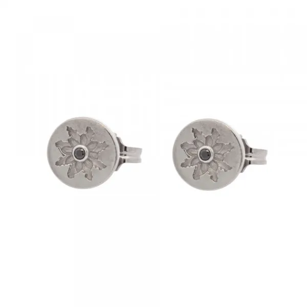 Pendientes Black Rutenio y Circonita Negra*Eguzkilore Sale