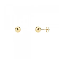Pendientes Bola Oro 3mm*Eguzkilore Discount