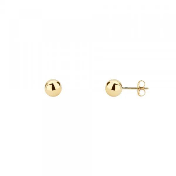 Pendientes Bola Oro 3mm*Eguzkilore Discount