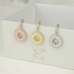 Pendientes B2 Plata y Circonitas*Eguzkilore Online