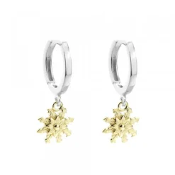 Pendientes Cripa Aro Bicolor 13mm*Eguzkilore New