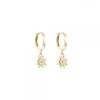 Pendientes Cripa Plata Dorada 11mm*Eguzkilore Clearance