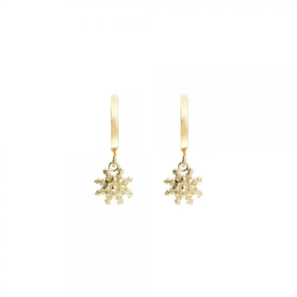 Pendientes Cripa Plata Dorada 11mm*Eguzkilore Clearance