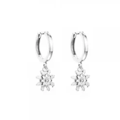 Pendientes Cripa Plata 13mm*Eguzkilore Online