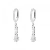 Pendientes Cripa Letras Ama Plata 11mm*Eguzkilore