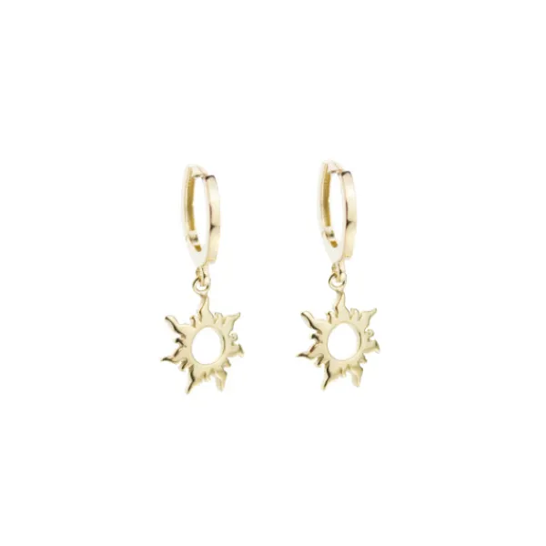 Pendientes Cripa Mountain Plata Dorada*Eguzkilore Hot