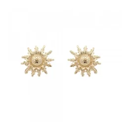 Pendientes Oro 14mm*Eguzkilore New