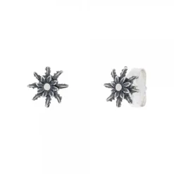Pendientes Plata Envejecida 11mm*Eguzkilore Sale