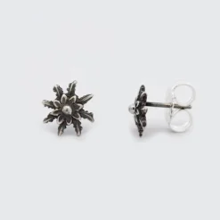 Pendientes Plata Envejecida 11mm*Eguzkilore Sale