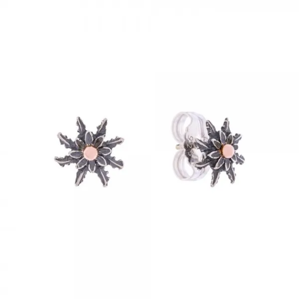 Pendientes Plata Envejecida y Cobre 11mm*Eguzkilore Clearance