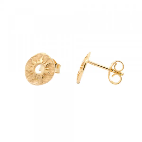 Pendientes Etruscos Mountain Plata Dorada*Eguzkilore Hot