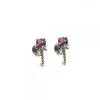 Pendientes Ghor Plata Negra y Amatista*Eguzkilore Hot