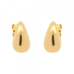 Pendientes Gota Plata Dorada 15mm*Eguzkilore Online
