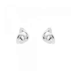 Pendientes Hariak Entrelazados Plata 12mm*Eguzkilore New