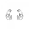 Pendientes Hariak Entrelazados Plata 20mm*Eguzkilore Clearance