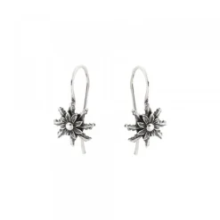 Pendientes Hippy Plata Envejecida*Eguzkilore New