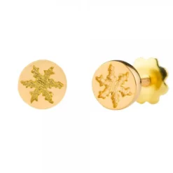 Pendientes Infantiles Redondos Oro 5mm*Eguzkilore Hot