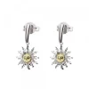 Pendientes Largos Bicolor 25mm*Eguzkilore Discount