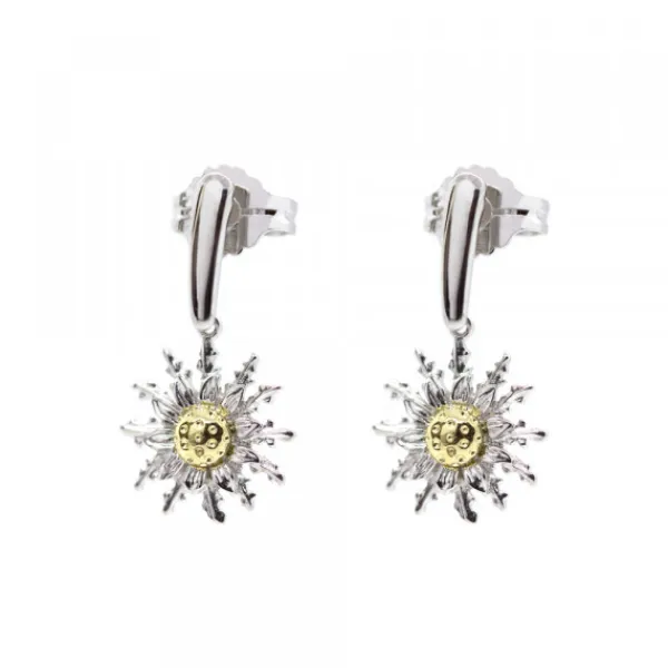 Pendientes Largos Bicolor 25mm*Eguzkilore Discount