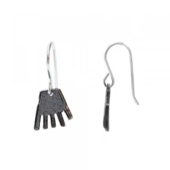 Pendientes Largos Mano de Irulegi de Rutenio*Eguzkilore Sale