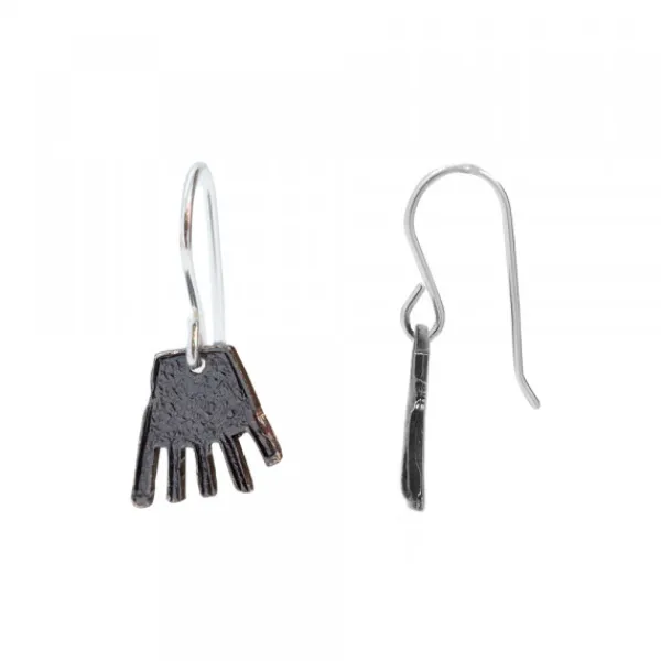 Pendientes Largos Mano de Irulegi de Rutenio*Eguzkilore Sale