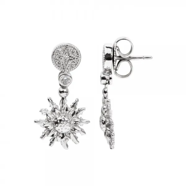 Pendientes Largos Plata Eguzkiboda*Eguzkilore New