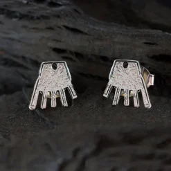 Pendientes Mano de Irulegi Plata*Eguzkilore Clearance