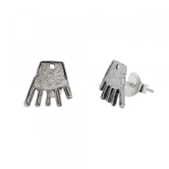 Pendientes Mano de Irulegi Plata*Eguzkilore Clearance
