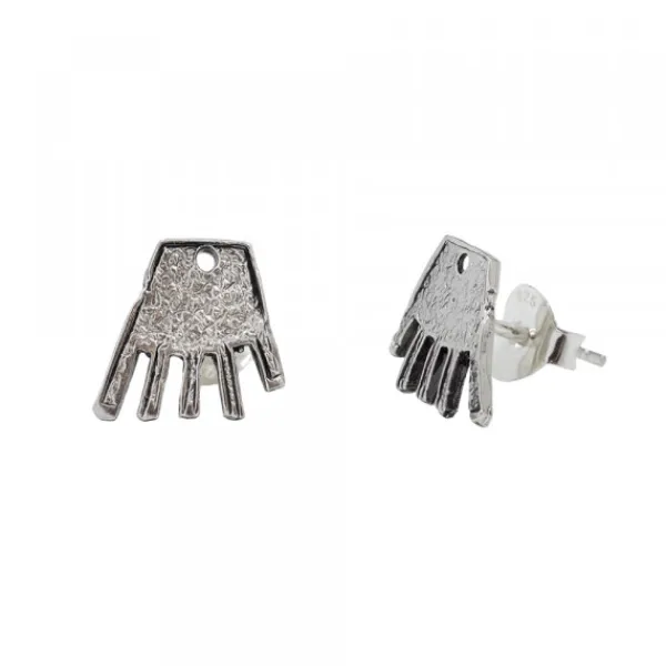 Pendientes Mano de Irulegi Plata*Eguzkilore Clearance