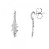 Pendientes Mari Plata y Circonitas Blancas*Eguzkilore Discount