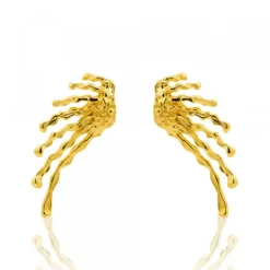 Pendientes Maxi Ur de Plata Dorada*Eguzkilore Discount