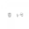 Pendientes Mini Botón Plata*Eguzkilore New