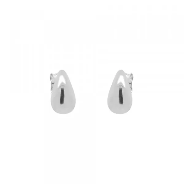 Pendientes Mini Gota Plata 10mm*Eguzkilore Outlet