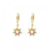 Pendientes Mountain Aro Plata Dorada Multicolor*Eguzkilore Hot