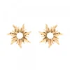 Pendientes Mountain Brillo Plata Dorada*Eguzkilore Hot