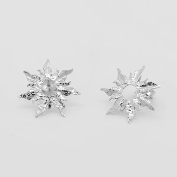 Pendientes Mountain Brillo Plata*Eguzkilore Hot