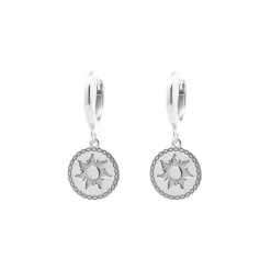 Pendientes Mountain Cripa Redondos de Plata*Eguzkilore Discount