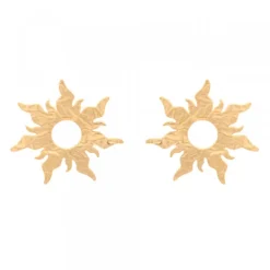 Pendientes Mountain Mate Plata Dorada*Eguzkilore New