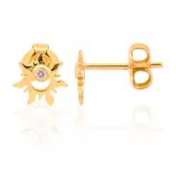Pendientes Mountain Oro y Brillante*Eguzkilore Hot