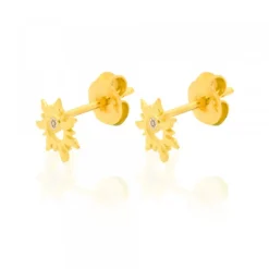 Pendientes Mountain Oro y Brillante*Eguzkilore Hot