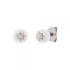 Pendientes Perla y Plata 9mm*Eguzkilore Hot