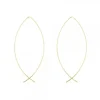 Pendientes Pez de Plata Dorada 70mm*Eguzkilore Best