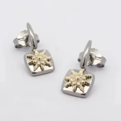 Pendientes Q2 Largos Dorado*Eguzkilore Online