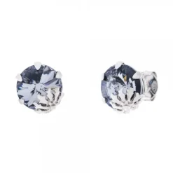 Pendientes Queen 3 Plata y Cristal Cobalto*Eguzkilore Hot